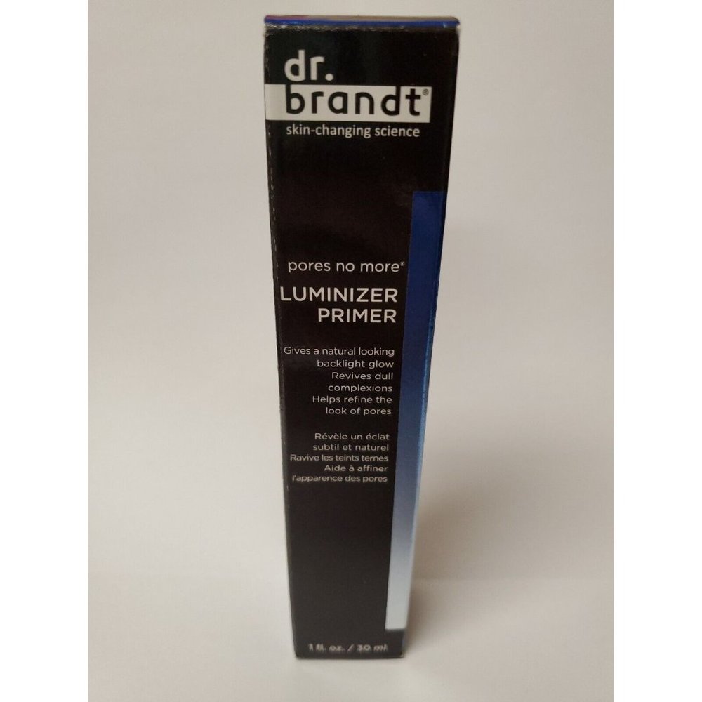 Dr. Brandt Pores No More Luminizer Primer, 1 fl oz/30mL - New In Box